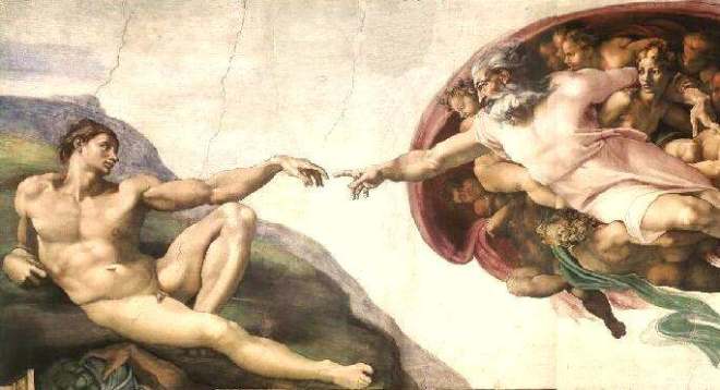 Michel-Ange-creation-d-Adam
